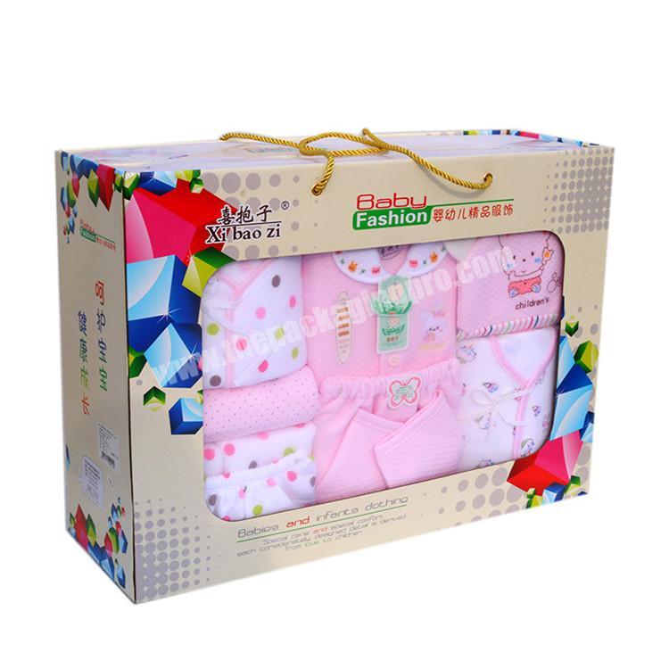 clothes products packaging new born baby gift box
