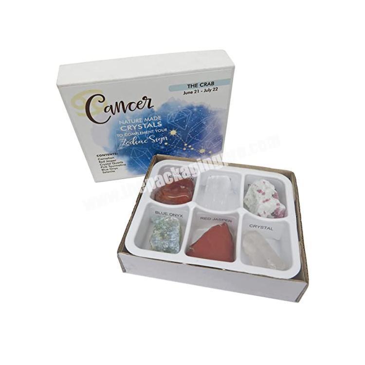 corrugated gift packaging crystal box set