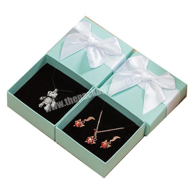 costom logo luxury earing jewelry packaging box