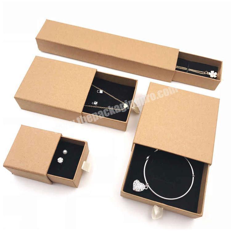 custom logo luxury jewelry packaging box paper
