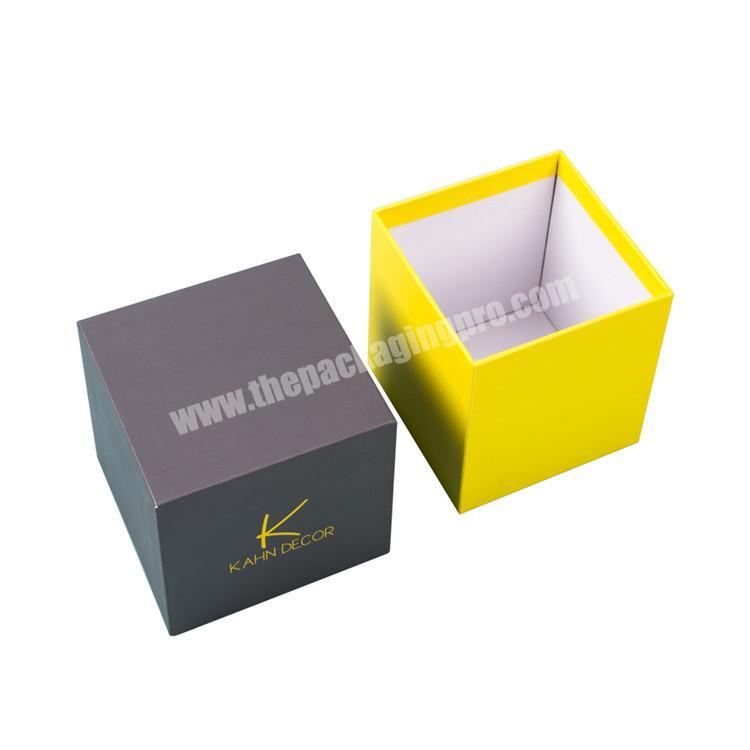 custom luxury cardboard candle packaging boxes