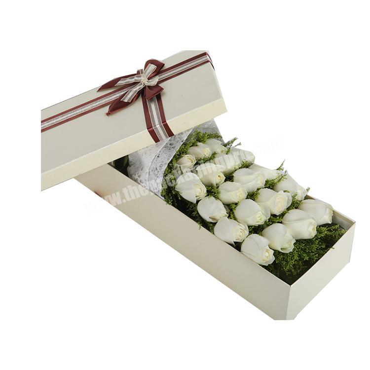 custom luxury gift box flower packaging