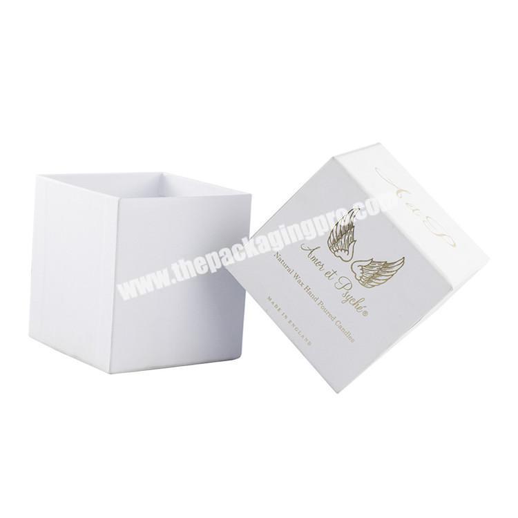 custom luxury gift paper packaging candle box