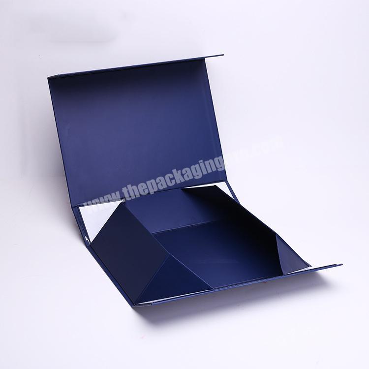 custom luxury matte folding box packaging for small item