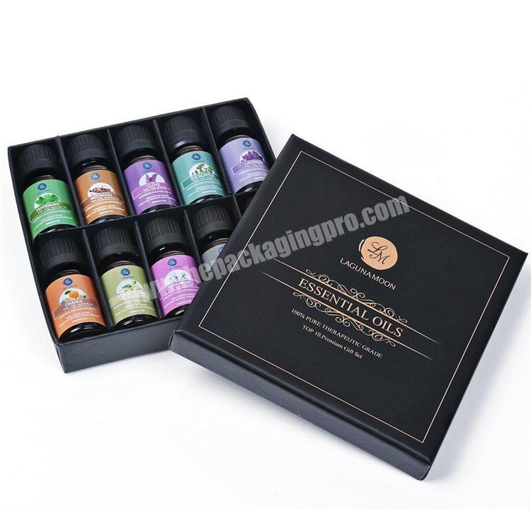 custom luxury packaging essential oil gift box