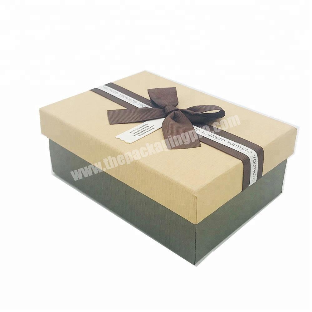 custom made kraft paper gift carton box for packaging electronics