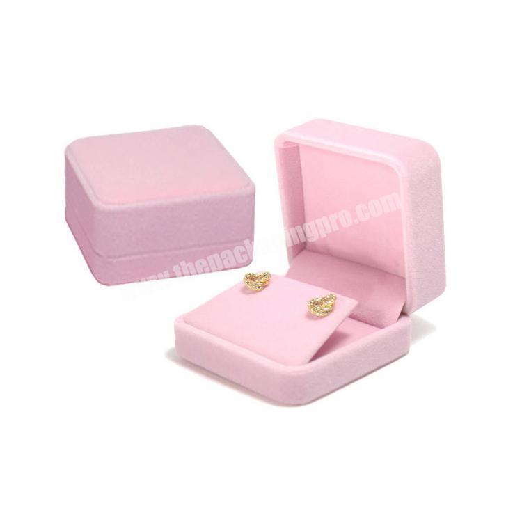 custom packaging gift velvet earring box