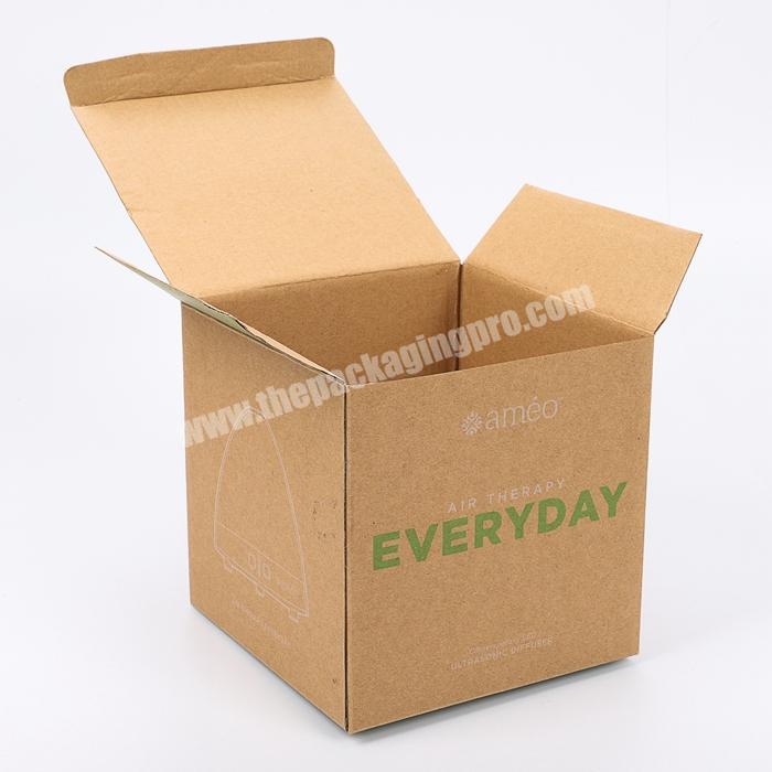 custom printed reverse tuck ends chipboard box recyclable paper folding box small kraft brown paper packaging boxes