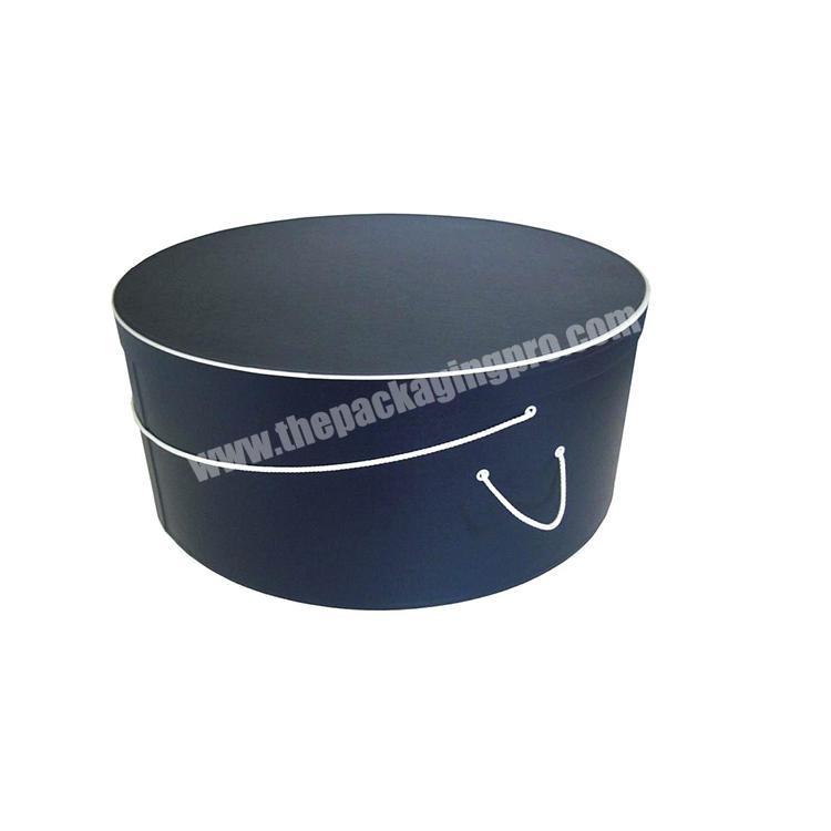custom printed round packaging extra large hat boxes