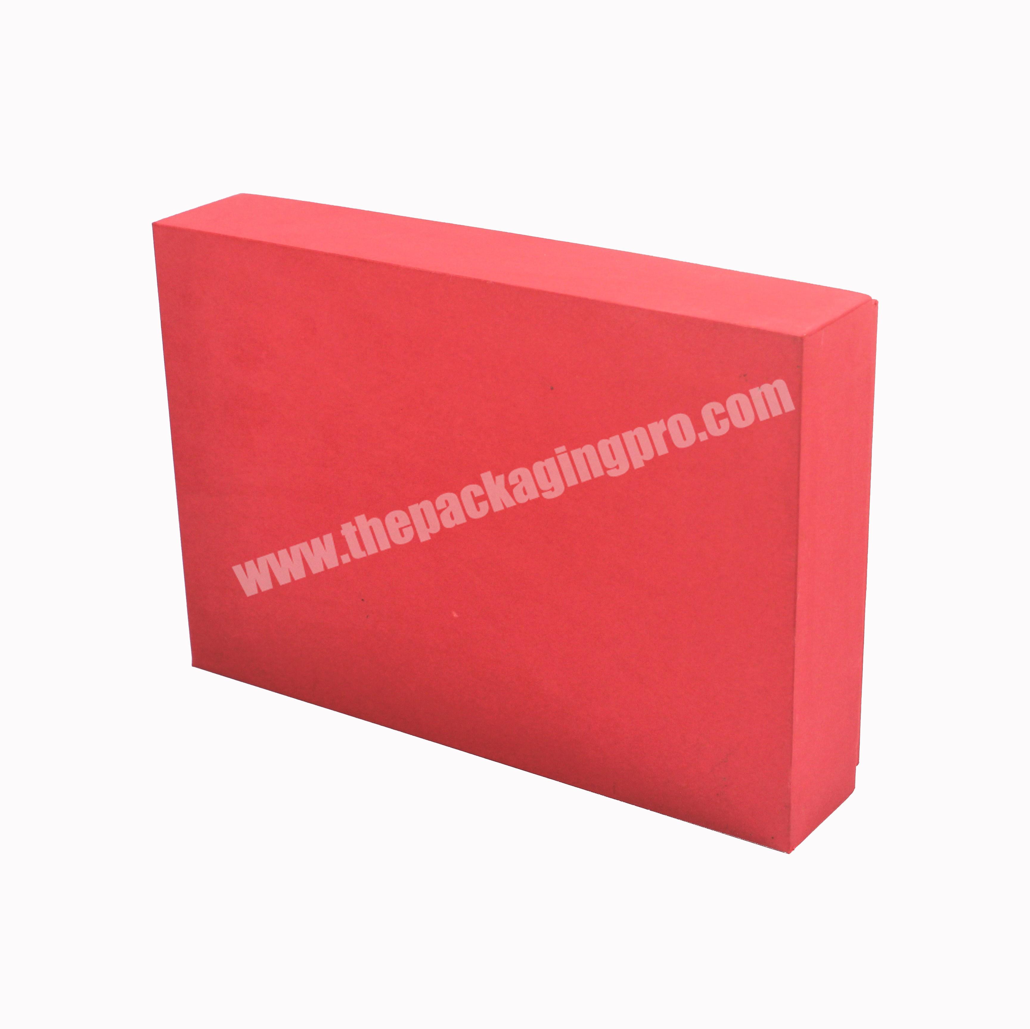 custom printing red paper packaging bracelet gift box for jewelry