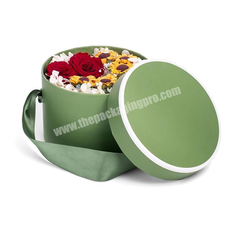 customized gift packaging paper cardboard boxes for flowers