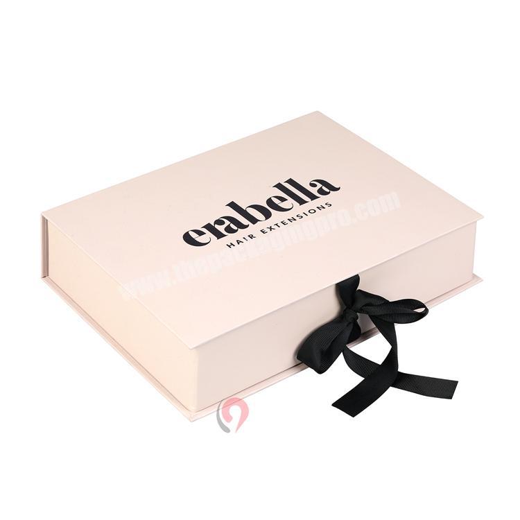 foil custom boxes packaging for hair extensions