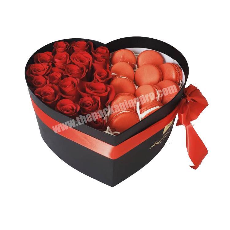 gift packaging heart shaped boxes for roses