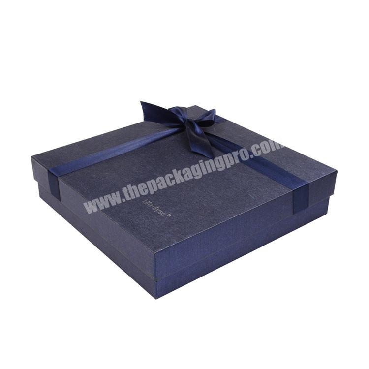 high leve quality large decorative christmas gift boxes with lid