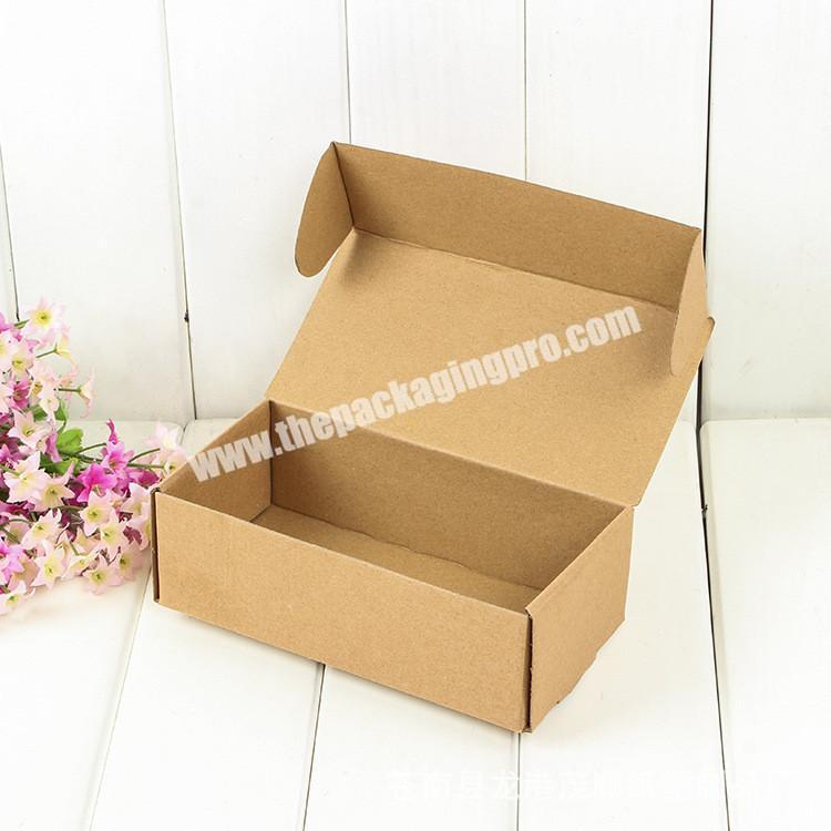 kraft shipping corrugated cardboard gift box