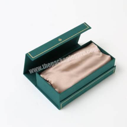 luxury book shape boxes green paper packaging box custom logo cardboard boxes