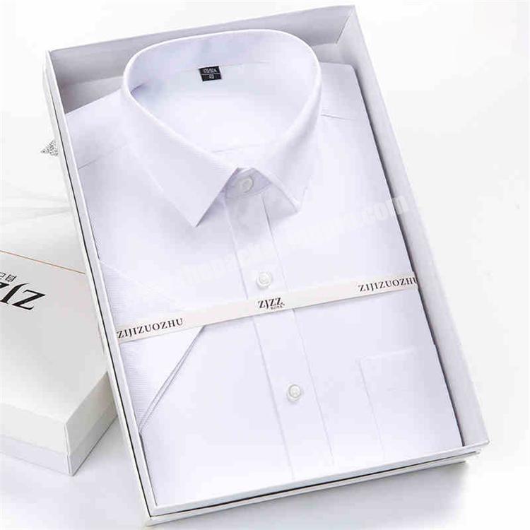 luxury cardboard packaging for shirt gift box