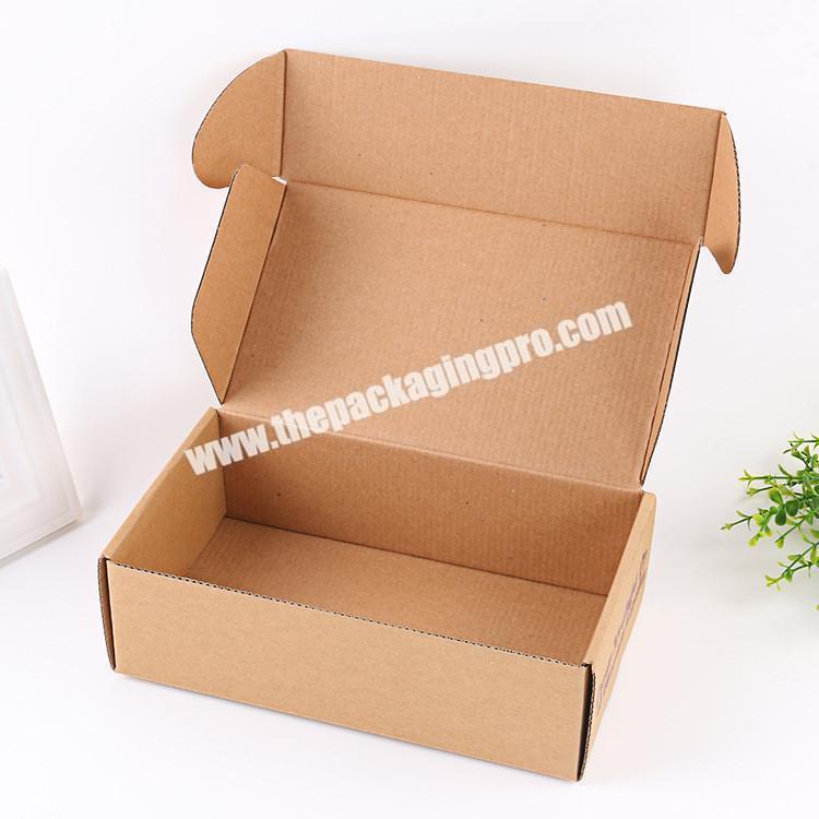 luxury custom logo flat packaging boxes