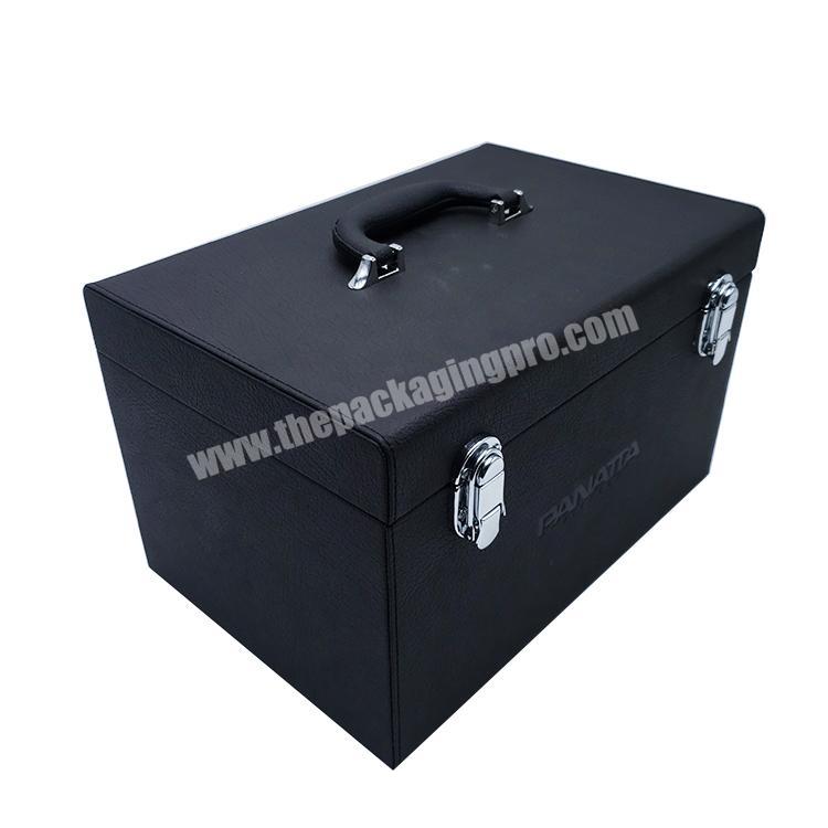luxury storage jewelry gift pu leather box
