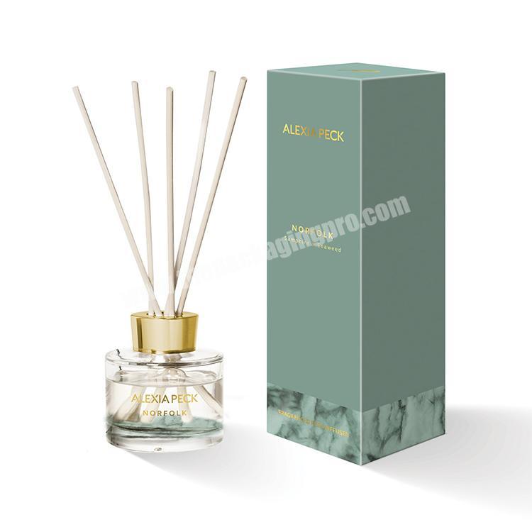 luxury wholesale price with reed bottle gift packaging diffuser box
