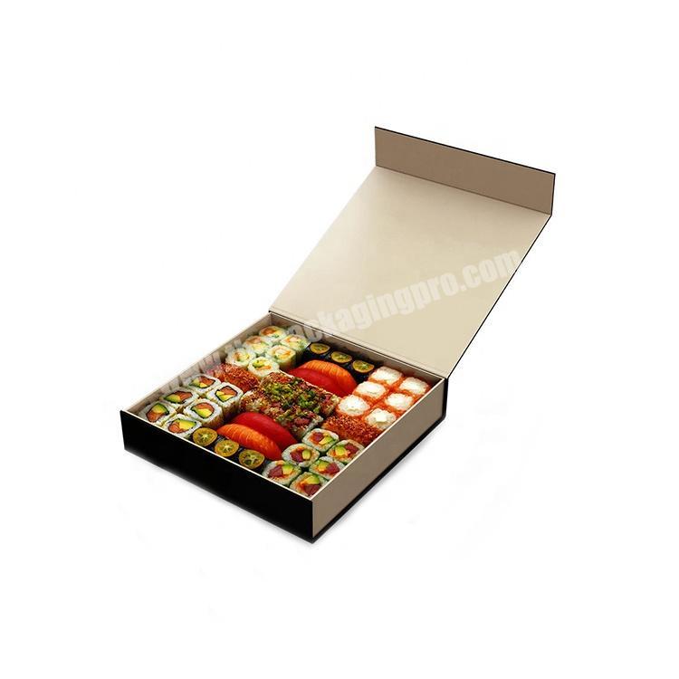 magnetic paper packaging sushi box