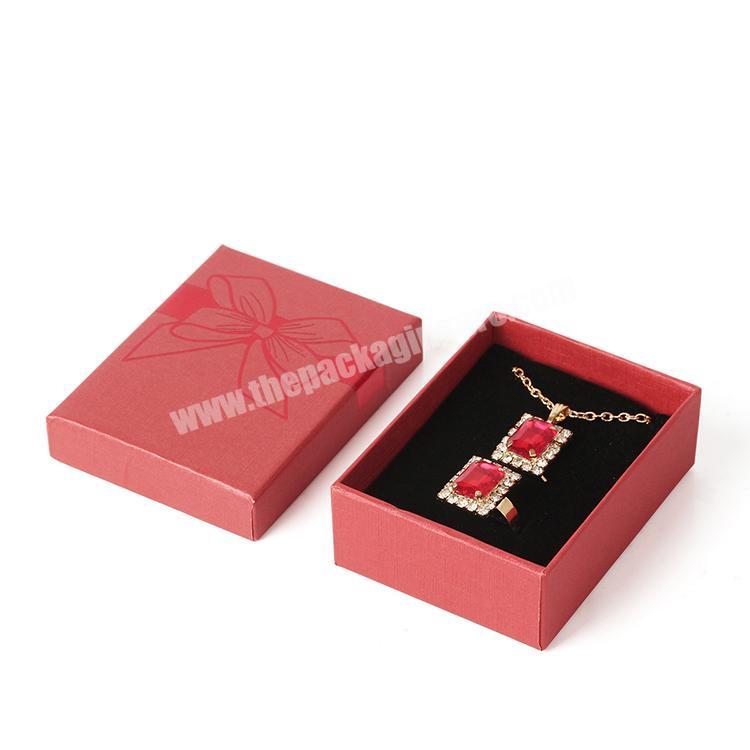 mini small personalized packaging pouch and boxes for jewelry