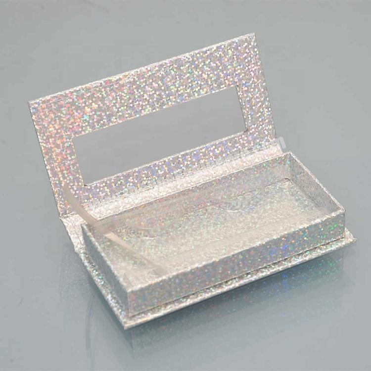 paper gift custom logo glitter packaging boxes
