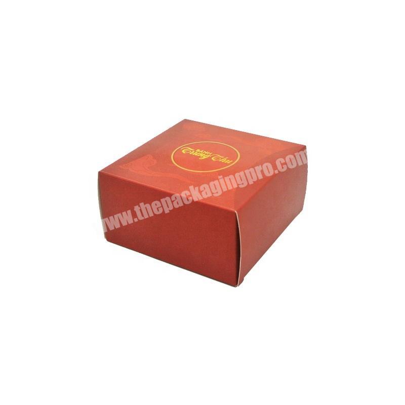 rectangle handmade color card paper  packaging shipping  printing box for clothing packaging