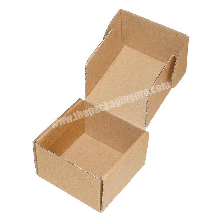 square brown packaging small kraft boxes