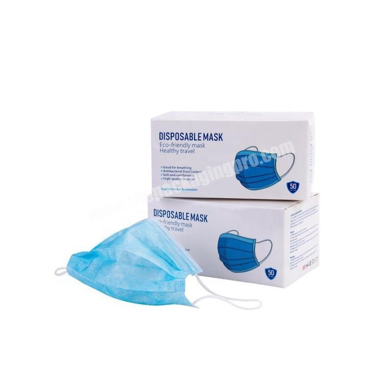 surgical face packaging paper medical mask box