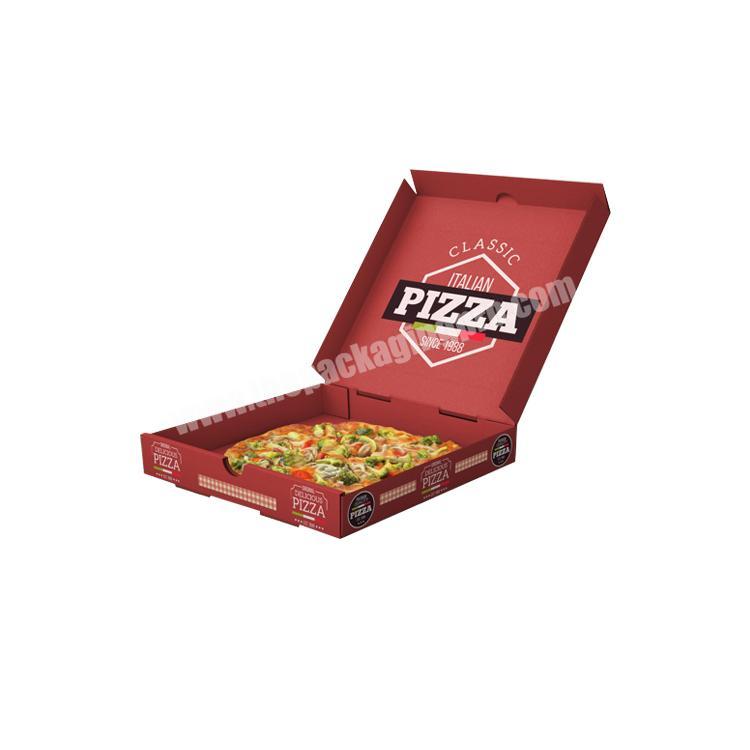 wholesale biodegradable corrugated pizza boxes with logo