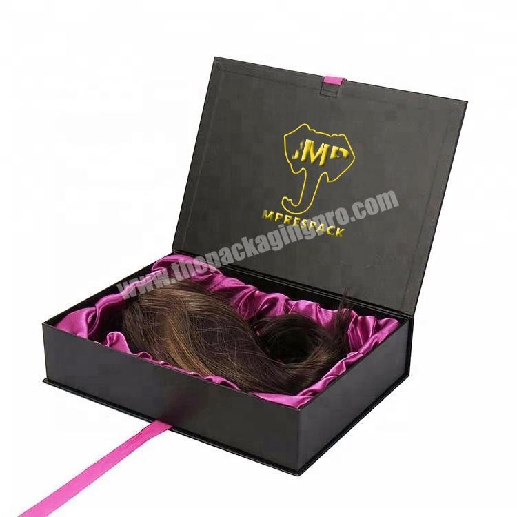 wholesale luxury custom packaging wig box