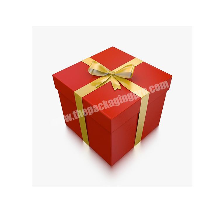 wholesale paper empty packaging 3d gift box