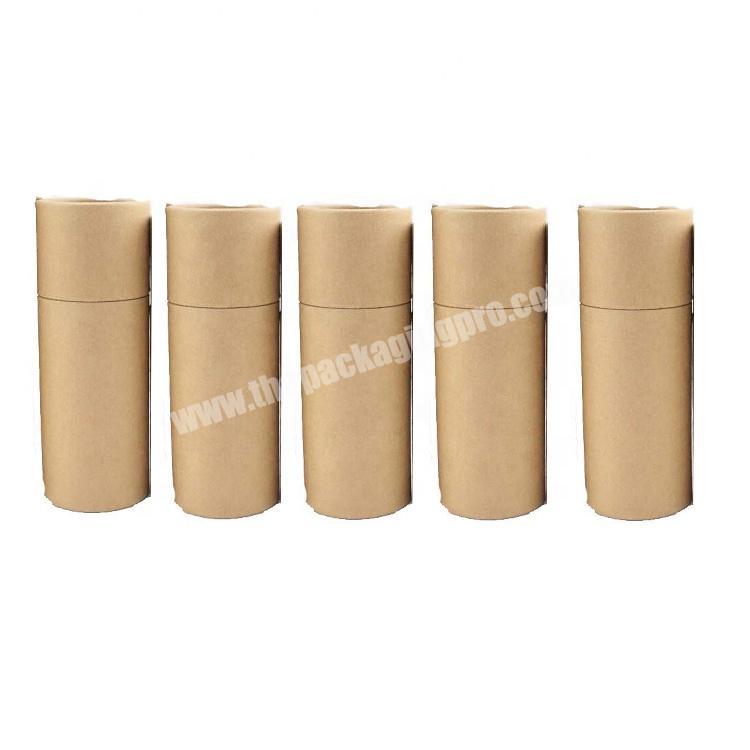 10ML 20ML 30ML 50ML 100ML Essential Oil Bottle Gift Packaging Paper Tube Box With Lid Round wholesaler