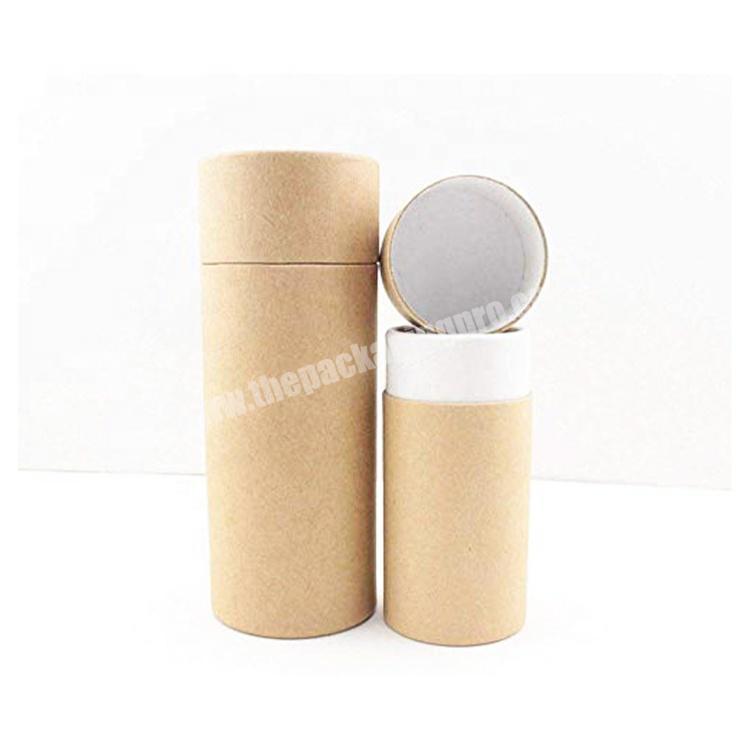 10ML 20ML 30ML 50ML 100ML Essential Oil Bottle Gift Packaging Paper Tube Box With Lid Round