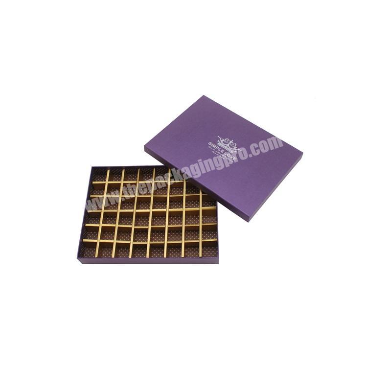 2020 New Luxury Wholesale Box Chocolate Packaging Boxes