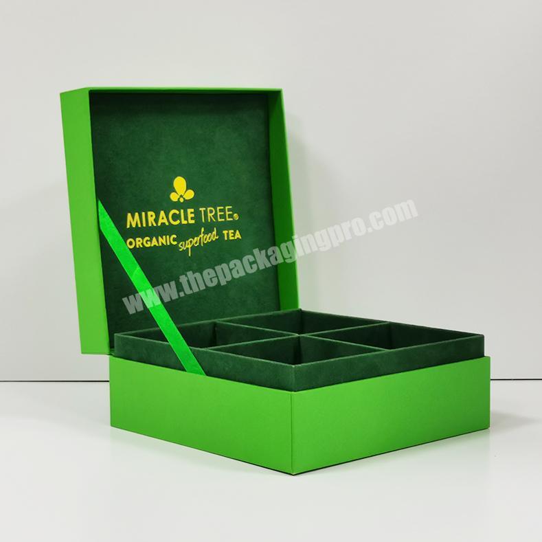 BK33B Luxury Gift Cardboard Packing Custom Tea Box Packaging Design Eco Package Print