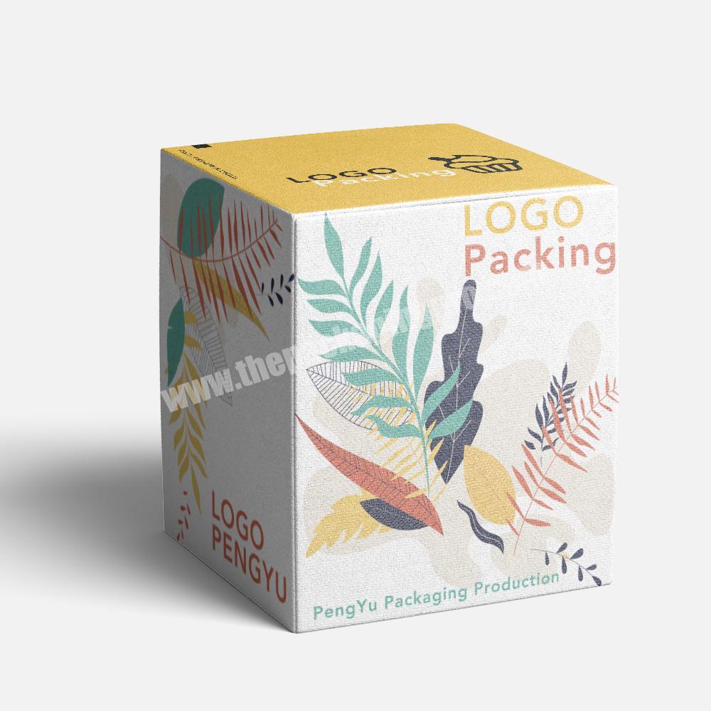 Biodegradable Design Printed Carton Luxury Medicine Cosmetic Nail Polish Oil Packaging Folding Box
