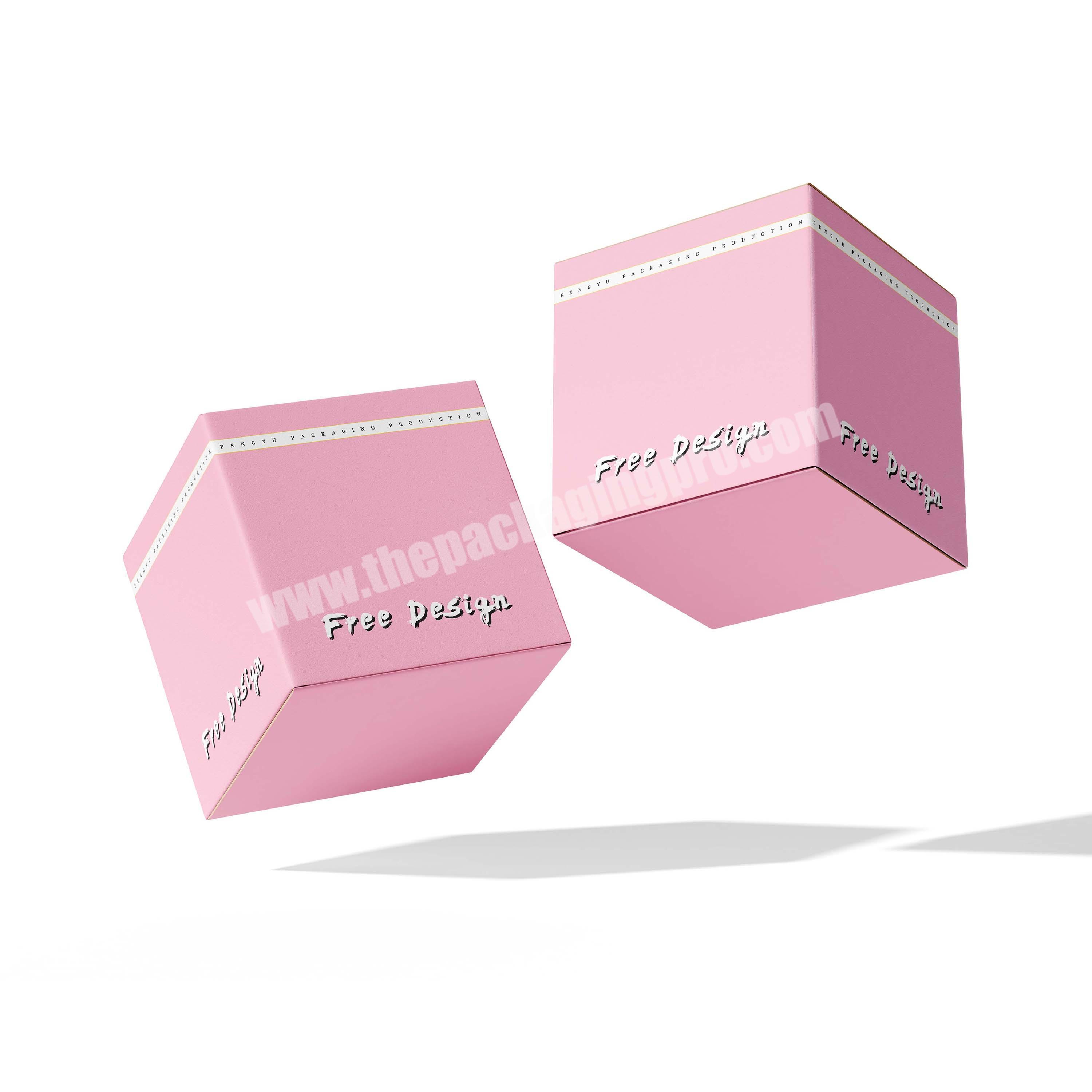 Bulk order for customize Nail Packaging Box Lotion Cardboard Box easy assemble paper box cosmetics