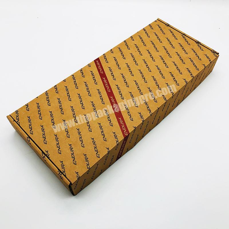 Custom 3 Layer E Flute Corrugated Kraft Paper Box for Tools