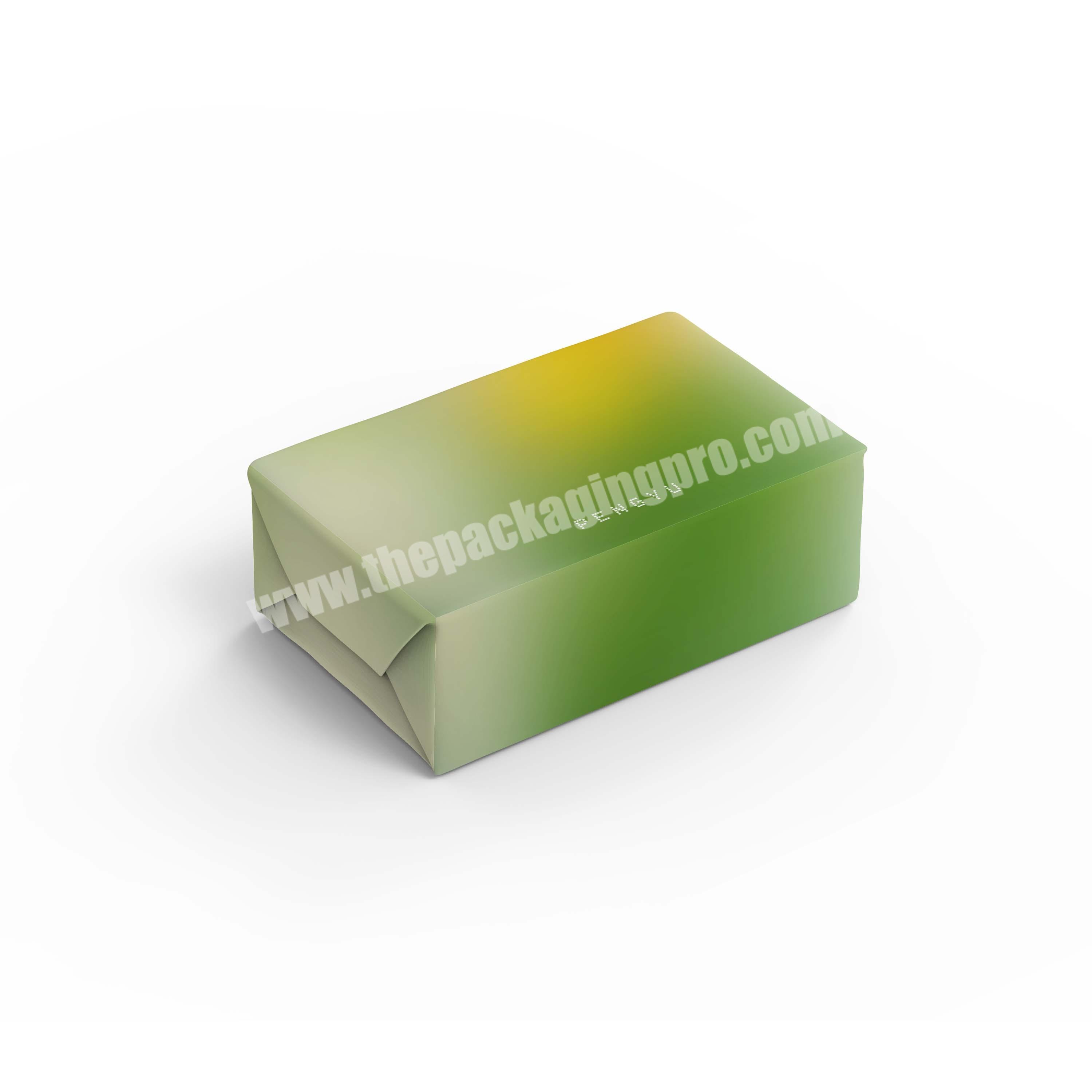 Custom Eco Friendly Recycled Paper Packing Bar Soap Packaging Box For Gift