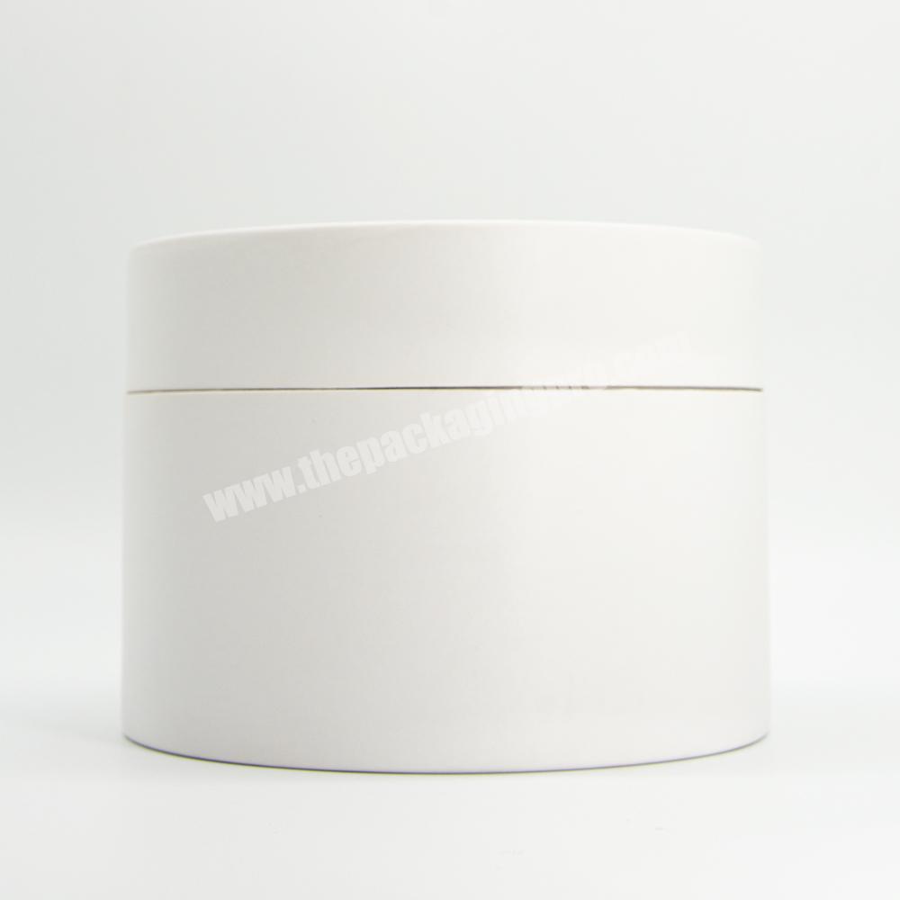 Custom Eco-friendly Empty Biodegradable Portable Multifunctional Round Paper Box
