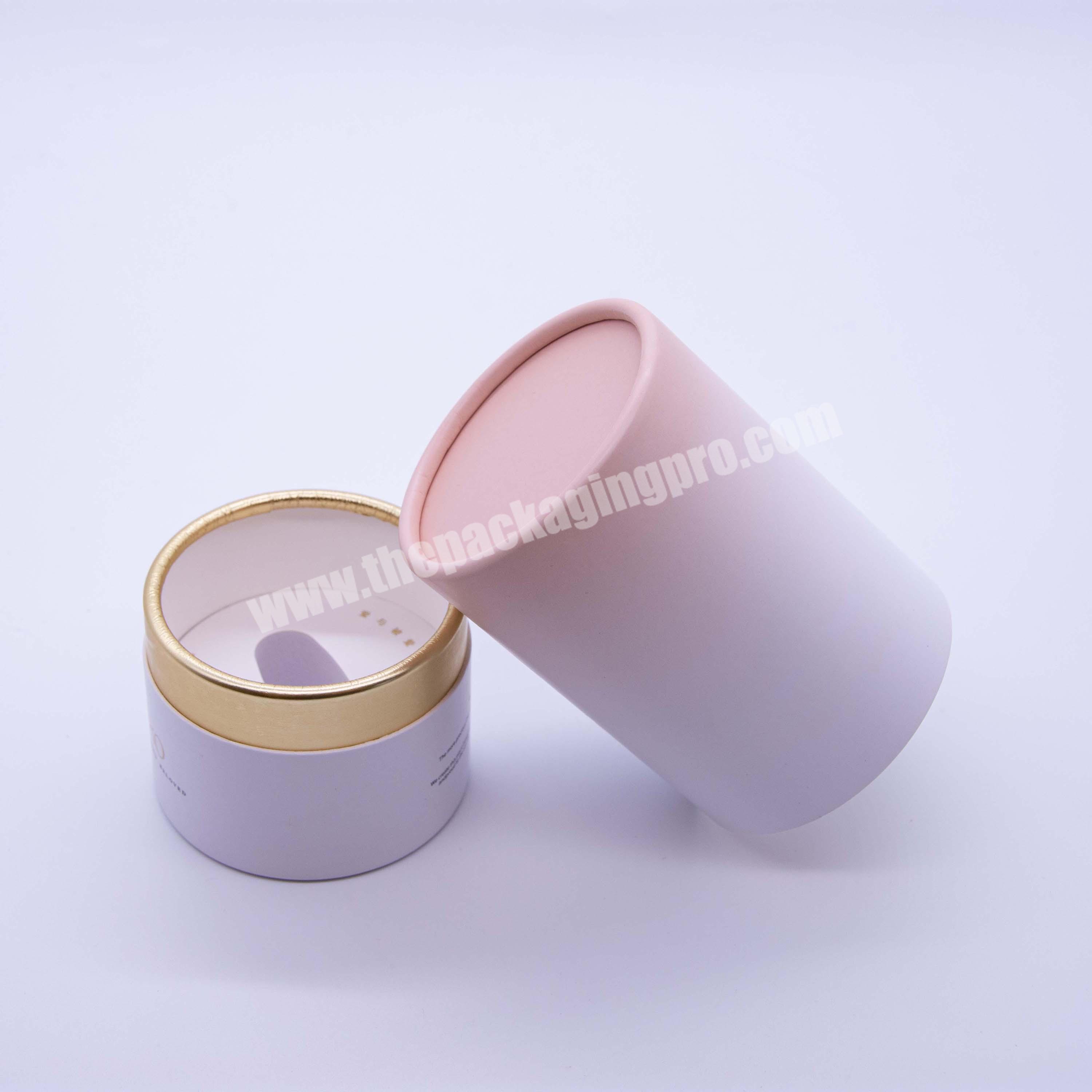 Custom Food Grade Push Up Paper Tube Packaging For Lip Stick Lip Balm With Wax Paper Inside