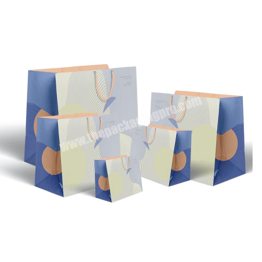 Custom Kraft Craft Printed Paper Shopping Gift Party Bags