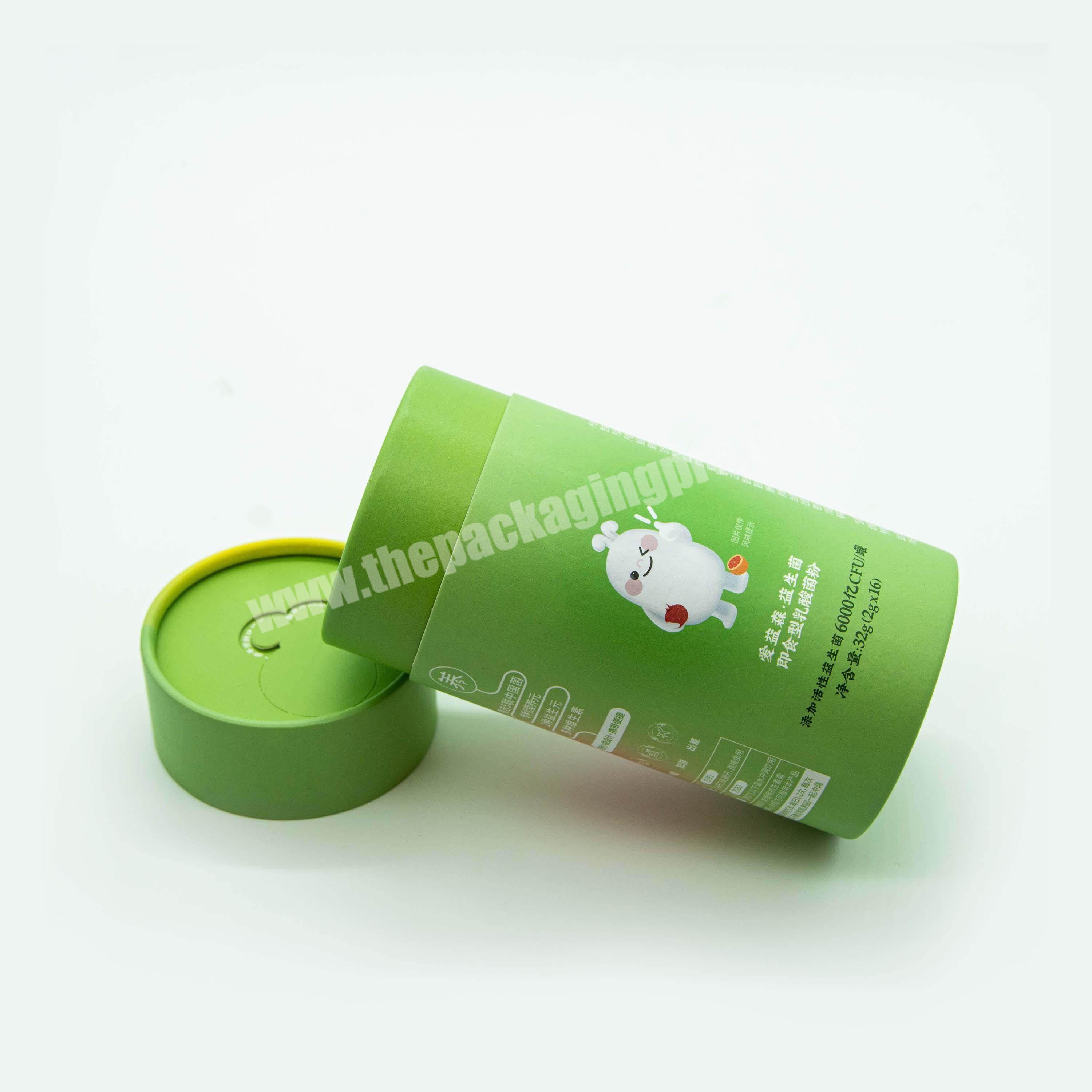 Custom Logo High Quality Food Paper Tube Tea Paper Tube Paper Tube Box For Essential Oil