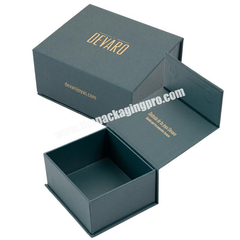 Custom Logo Jewelry Necklace Gift Box Custom Logo Magnet Paper Gift Fashion Luxury Branded Jewelry Boxes Packaging