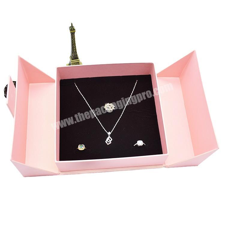 Custom Logo Jewelry Packaging Luxury Cardboard Magnetic Jewelry Box With Velvet Insert Soccer cleats limited edition