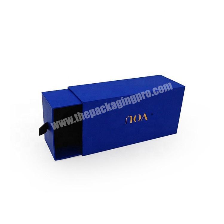 Custom Logo Printed Paper Drawer Box And Kraft Box For Gift Packaging