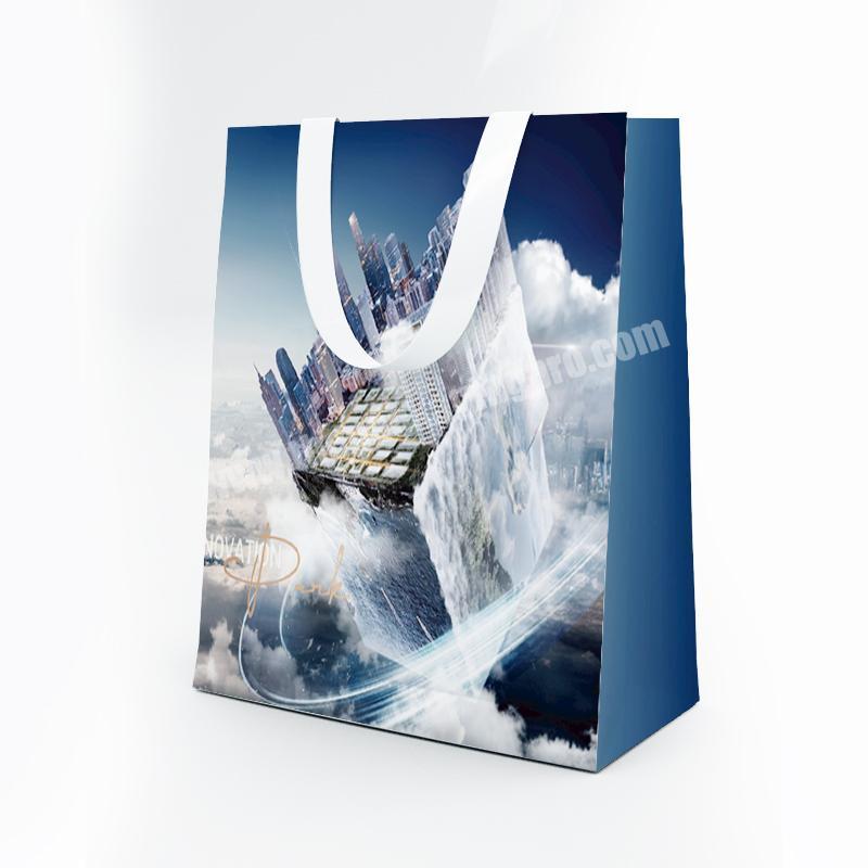Custom Paper Bag Luxury Shopping Gift Paper Bag Paper Shopping Bag