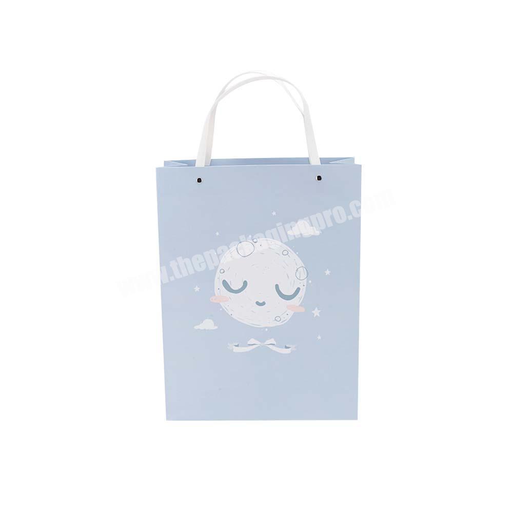 Custom Print Logo Elegant Gift Paper Bag Luxury Shopping Bag Boutique Shopping Bags